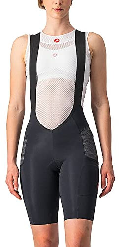 CASTELLI 4522055-010 Free Unlimited W BIBSHORT Shorts Women's Schwarz XS