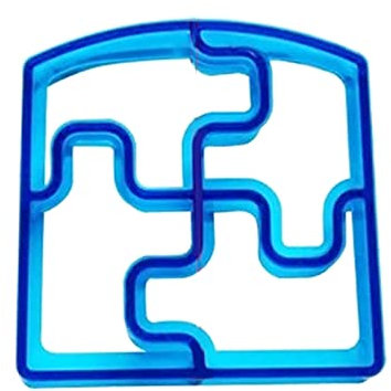 Sandwich Cutter for Kids, Sandwich Shape Bread Cutter, DIY Sandwich Cutters Mould, Uncrustables Sandwich Bread Pancake Maker Cookie Cutter for Kids Children Boys Girls Lunchbox Bento Box Puzzle Rando