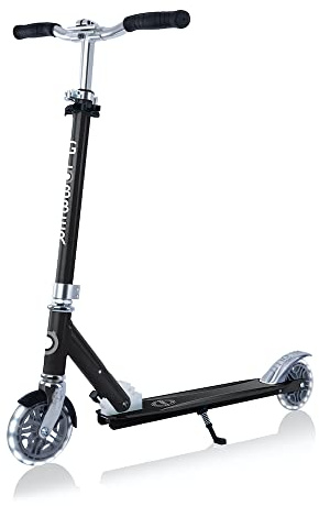 GLOBBER Flow Element Trottinette pliable à 2 roues pour enfants et adolescents Noir