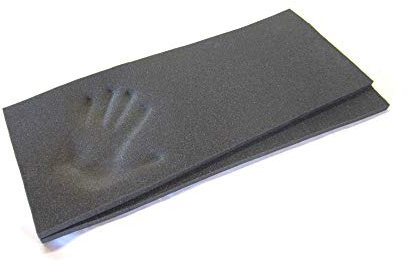 PS Pferdeartikel Zum Zuschneiden 15 mm hoch - 1 Paar Memoryschaum - Universal Einlagen für Sattelunterlagen oder Pads Größe 1,5 cm hoch - 65 x 25 cm groß