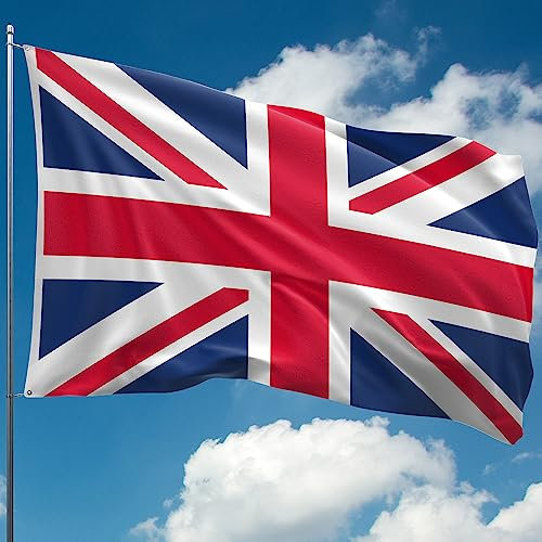Union Jack Flag - Double-Sided Print, Double Seam - 5ft x 3ft