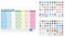 18 Monats Kalender 2025, Wandkalender 2025 Im A4 Querformat, Kalender 2025 Wandkalender, Familienplaner 2025 mit Jahreskalender Planung, Paarkalender vom Nov. 2024 bis Apr. 2026 - Regenbogen
