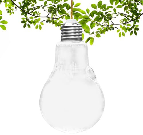 Yplkm Vaso montato a parete, vasi da parete per piante all'aperto, vaso in miniatura, vaso da fiori da parete in vetro, stazione di moltiplicazione a cipolla, terrario, accessorio da giardino per