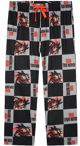 Dragon Ball Z Pantalones Hombre y Adolescente Pantalon Pijama Goku Verano Invierno Ropa Hombre Anime Ideas de Regalos (XL, Multi)