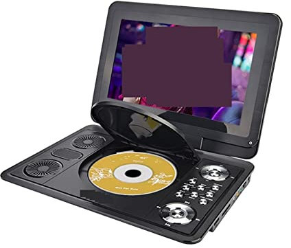 Reproductor de DVD portátil, Reproductor de DVD, Reproductor de DVD portátil HD de 13 pulgadas reproductor Multimedia Digital móvil TV EVD Radio MPEG MPEG4 VCD tarjeta SD U Disk Play , para el hogar,