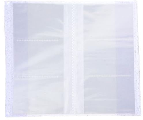 Artibetter Carpeta De Álbum De Gelatina Talonario De Entradas Porta-entradas Álbum De Postales Para Coleccionistas De Entradas De Cine