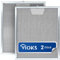VIOKS 2x Metallfilter Dunstabzugshaube 300 x 253 x 8 mm Ersatz für AЕG Elеctrolux 50248271004 Faber 133.0017.054 Whirlpоol 482000027080 Dunstabzugshaube Filter Metall - Fettfilter Dunstabzugshaube