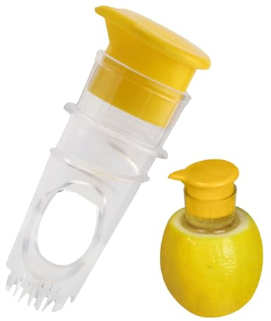 Sionhiuo Exprimidor manual de limones - Exprimidor manual de naranja con filtro | Exprimidor manual de limones barra de cocina herramienta para limones, limas, naranjas, uvas, frutas