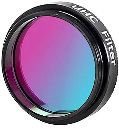 Contrast UHC Filter for 1.25 Telescopes Reduce Light Pollution for Astronomical Universe Observations Astrophotography