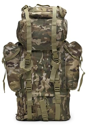 Brandit Bundeswehr Sac à Dos de Combat - Tactique Camouflage, 65 Liter