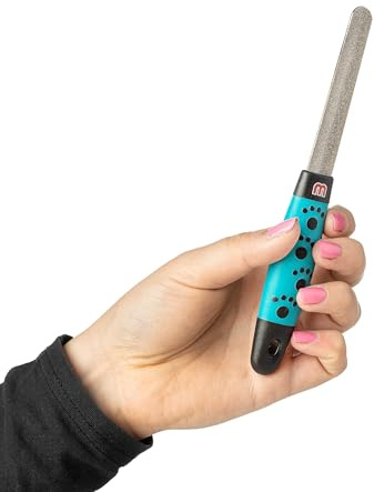 Mikki Lima per Artigli per Unghie per Cane, Cucciolo, Gatto, per Artigli affilati, Animali Domestici nervosi, Nero