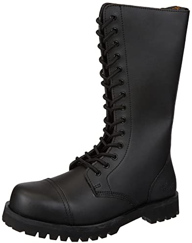 Pure Trash 'Bottes, 14 trous, coque en acier noir - - noir,