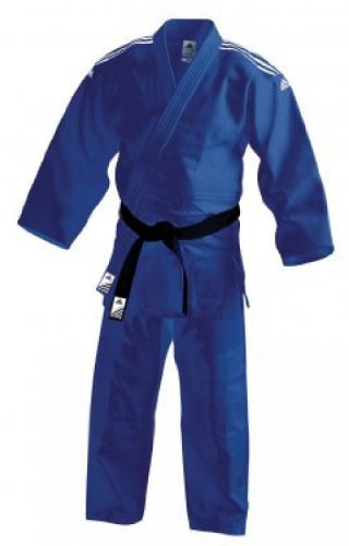 ADIDAS Uniforme Judo Allenamento Adulto, Blu, 160cm
