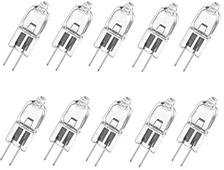 10x lampada alogena lampada alogena lampadina alogena a bassa tensione lampade G4 6 V DC 20 W