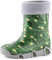Ladeheid Kinder Mädchen Jungen Gummistiefel gefüttert Swk 102 (Gras, 21/22 EU)