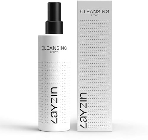 LAYZIN Cleansing Spray 200 ml för Microneedling – Hygienisk rengöring av Derma Roller & hud – Praktisk spray för optimal dosering – För hemmabruk och hudvårdsrutin – Unisex