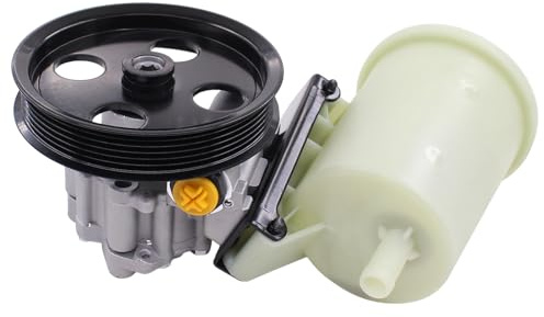 MOTOKU Power Steering Pump with Pulley and Reservoir Assembly for Dodge Ram 1500 2009-2010