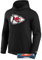 Kansas City Chiefs Hoodie Logo Kapuzenpullover Herren NFL Fanartikel +Fanergy Traubenzucker (DE/NL/SE/PL, Alphanumerisch, XL, Regular, Regular, Schwarz)