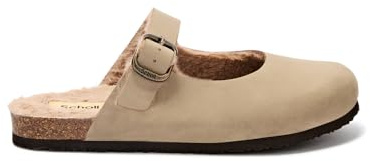 Scholl Jackie, Zapatos Planos Mary Jane Mujer, Beige, 39 EU