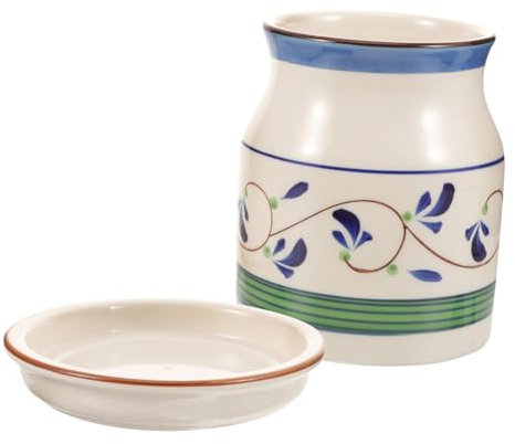 HEALEEP Escurridor de Palillos y Cubiertos de Cerámica Práctico y Fácil de Limpiar para Cocina y Hotel Diseño Simple y Delicado