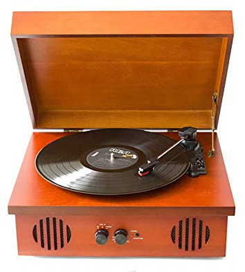 ZJFHEYUO Tourne-Disque Tourne-Disque Tourne-Disque phonographe Portable pour Un Usage Quotidien