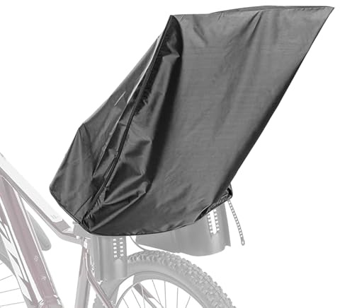 Cubierta de lluvia de asiento para niños en bicicleta, cubierta de lluvia del asiento para niños en bicicleta | Cubierta de lluvia impermeable de tela Oxford a prueba de UV | Tapa antiviento del
