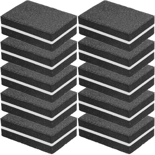 MOBUTOFU 50 Piezas de Bloque Pulidor de Uñas para Manicura y Pedicura Esponja Ligera y Fácil de Agarrar para Uso en Casa y Cuidado de Uñas de Manos y Pies