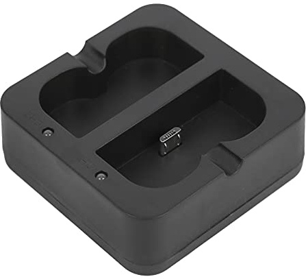 Stylebest Dubbel Dörrklocka Batteriladdare med 2 Portar för Enkel Laddning Av Video Dörrklocka Batterier Gjorda Av Slitstark Plast