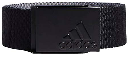 adidas Golf Unisex Reversible Web Belt - Black - One Size