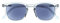 Unisex Sonnenbrille mit Sehstärke – Rechteckige Gläser – Sonnen Leser mit Moderner Cristal Fassung - UV400 Schutz - +2,00 Dioptrie – Für Damen und Herren – Grau Transparent - Silac - Sol Cristal 7551