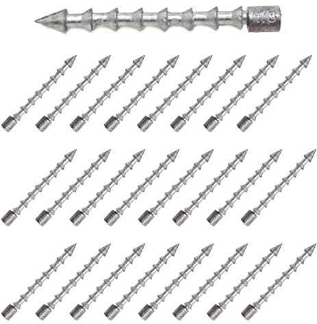 Reaction Tackle Lead Nail Weights - 1/8 oz