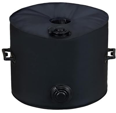 Pied de parasol – Support à eau remplissable pour parasol, support de parasol de grande capacité | Base de parasol d'extérieur avec grande entrée d'eau remplissable, socle d'eau remplissable