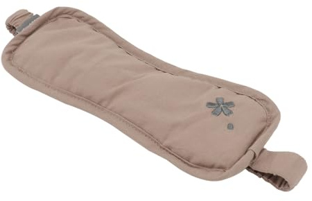 TOVINANNA Bandeau Lesté Yeux Coussin Chauffant En Coton Marron Masque De Sommeil Doux Microbilles De Verre Fatigue Oculaire Et Gonflement Relaxation à Domicile