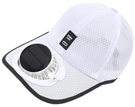 Helio Zephyr Top - Visera Aero Chill, Casco De Térmico, Casco Enfriado con Luz del Día | Aspecto del Módulo De Circulación De Aire con Energía Solar, Estructura De Movimiento De Ventila,