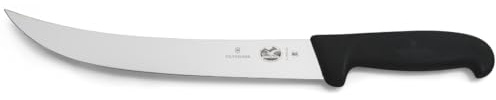 Victorinox Fibrox 10-Inch Curved Breaking Knife, Black Fibrox Handle