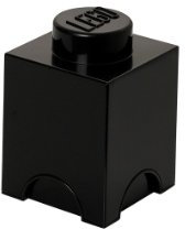 LEGO Storage Brick 1, Black