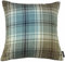 McAlister Textiles Angus Tartan Plaid Cushion Cover Luxury Decorative Scatter Throw Pillow For Your Home Duck Egg Blue 43 x 43 Cm - 17 x 17 Inches