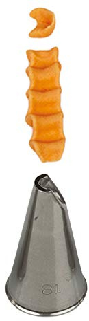 Decora 0263081 Cornetto Blisterato Merletto N 81