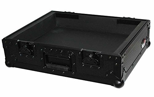 ProX T-TTBL Turntable Travel Case, Pro Audio Foam Kit, Universal Style, Black on Black