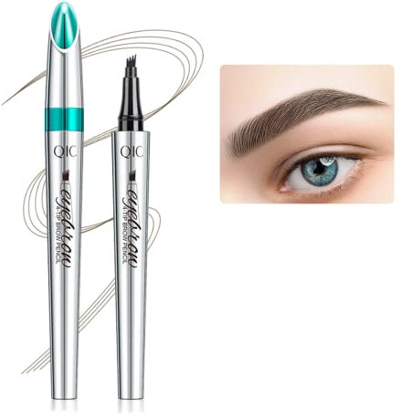 Wasserdichter Tattoo-Augenbrauenstift, professioneller Make-up-Augenbrauenstift, schnell trocknend und langlebig ohne Ausblühen (dunkelbraun)