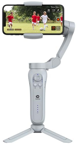 XbotGo Estabilizador Impulsado por IA, Gimbal para Móviles con Seguimiento, Estabilizador de 3 Ejes impulsado por para grabación de Baloncesto y fútbol, Transmisión en Vivo, Soporte iOS y Android