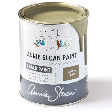 Priory Polishes Annie Sloan Chateau Grey Chalk Paint (1 Litre)