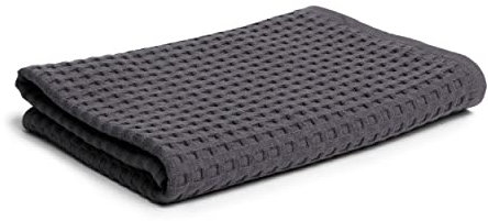 möve Piquée Handtuch 50 x 100 cm aus 100% Baumwolle, graphite, Graphit