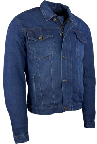 Jeans Motorradjacke mit Aramid CE Protektoren Regenmembrane entnehmbar Sommer Denim Jacke