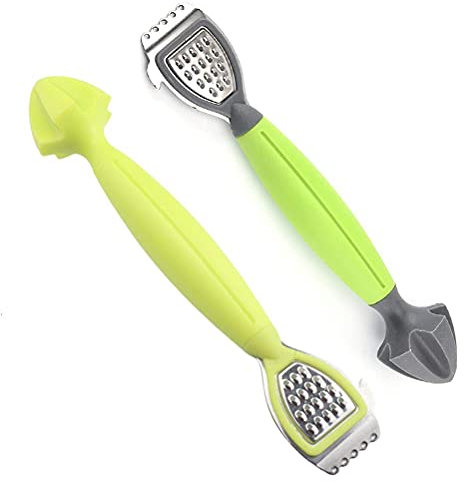 2 en 1 Presse Citron Râpe Fromage Orange Alésoir Alésoir Multifonction Cuisine Outil de Cuisine 2PCS