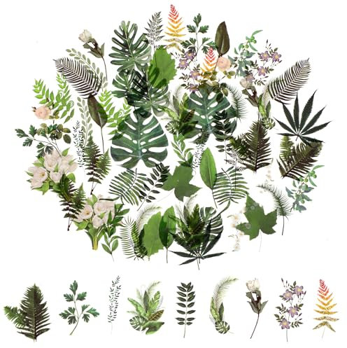 120 pegatinas de flores para álbumes de recortes, pegatinas transparentes para plantas, pegatinas vintage de colores, pegatinas de flores impermeables para álbumes de recortes, álbumes de fotos