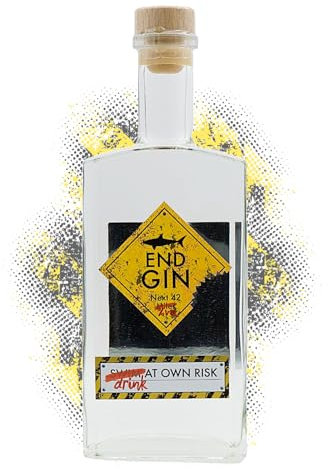 Deheck Hai-End Gin | Old-Tom Gin | Sanfte Wacholder mit süßer Rhabarbernote | DLG Gold Prämierte Destillerie aus Rheinland-Pfalz | 42% Vol. (0.5 l)