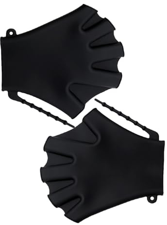 Schwimmhandschuhe – Aqua-Fitness-Handflossen | Verstellbare Silikon-Trainingspaddel | Rutschfeste, Wasserdichte Widerstandsausrüstung | Pool-Schwimmen-Tauchübung Für Kinder, Kinder, Wassersport, Anfän