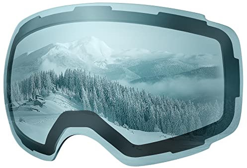 OutdoorMaster Skibrille PRO Ersatzlinse - 10+ Farben die Auswahl (VLT 60% Light Blue)