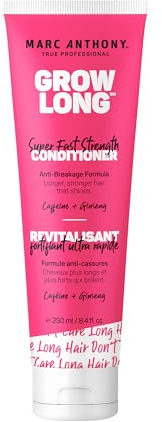 Marc Anthony Strengthening Conditioner, Grow Long - Anti-Frizz, Anti-Breakage & Nourishing Formula For Split Ends, & Hair Growth - Biotin, Vitamin E, Caffeine & Ginseng for Dry & Damaged Hair